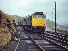 D5125 shunts Banff in April 1968