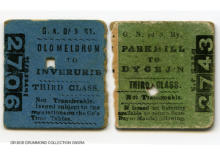 GNSR 3rd Class tickets