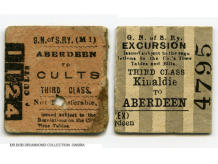 GNSR 3rd Class tickets