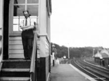 Mr R Sandison was signalman at Strichen from 1937 till he retired in the early 1960's