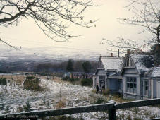 The last train pauses at Advie 2 Nov 1968