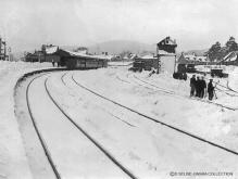 Ballater in the winter of 1909, scenes such as these give the impression that winters of yore were far more severe than the present day, and certainly were harsher for railway workers