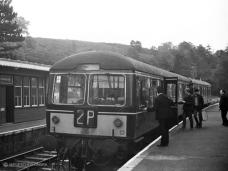 The Craigellachie to Rothes token is about to be given to the driver in this scene on 17 Sept 1966