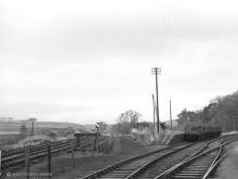Looking west from just beyond Culter Station shows how steep the gradient was towards Drum,