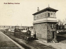 This post card franked on 22.7.07 shows a remarkably uncluttered scene at Dyce. An abundance of signals were of course just behind the photographer