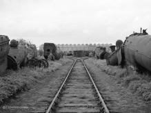 The dump yard at Inverurie Loco Works 20 Aug 1960