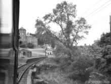 Keith Town as seen from a Cravens Unit forming the 11.53 Keith Junction to Elgin, 17 Sep 1966