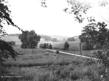 6854 on the 12.49 ex Aberdeen near Mintlaw Station, Aug 1938