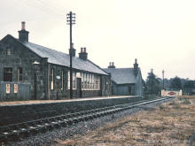 Nethy Bridge Station in the summer of 1962