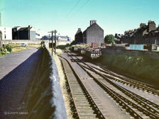 Bannermill Sidings on the Waterloo Branch, August 1973