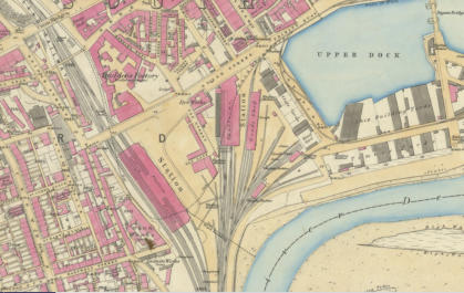 Ordnance Survey 25 inch to mile, 1st edition.  By permission of National Library of Scotland.