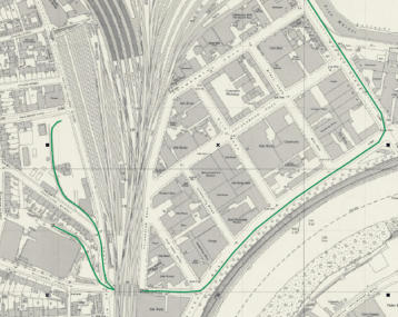 Ordnance Survey, inch to the mile, 1955.  By permission of National Library of Scotland