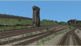 Kittybrewster Coaling Stage (Simulator can coal locomotives, but not raise coal to hopper)